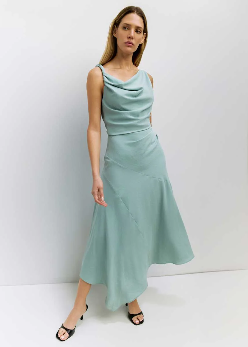 The Renee Dress - Teal - Image 3