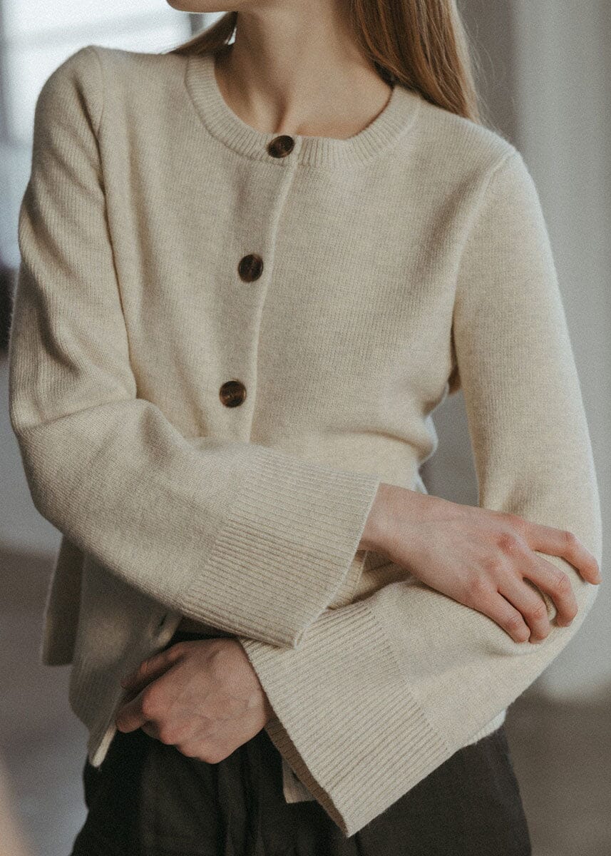 The Tyler Cardigan - Beige - Image 9
