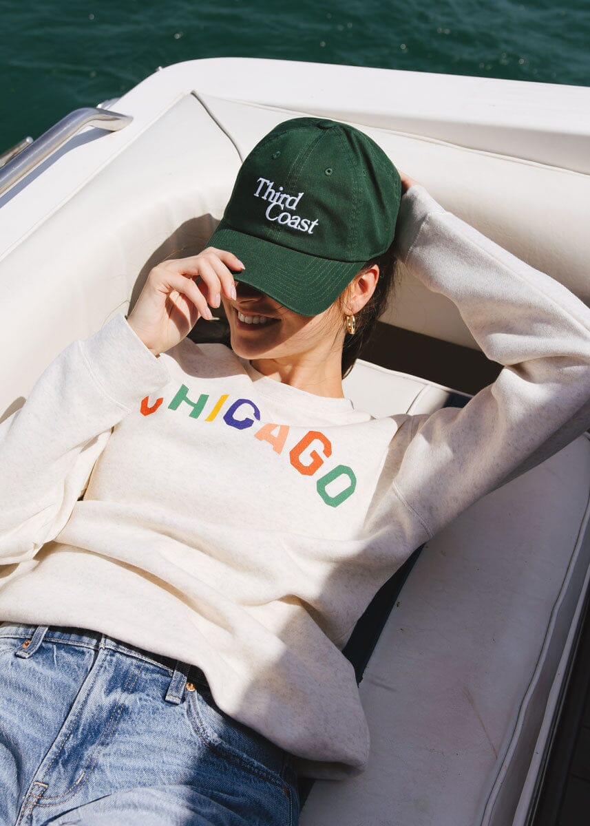 Third Coast Dad Hat - Hunter Green - Image 2
