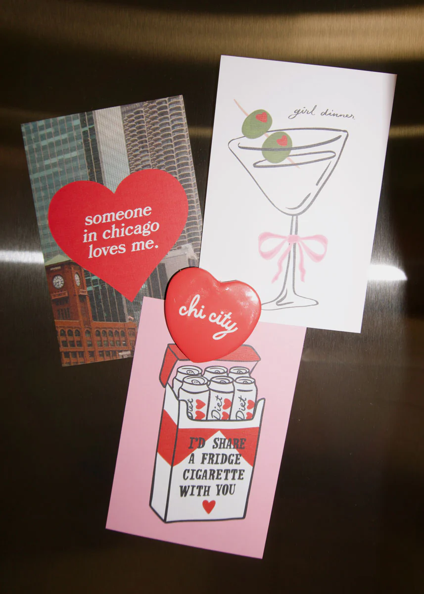 'Tini Girl Dinner Postcard - Image 2