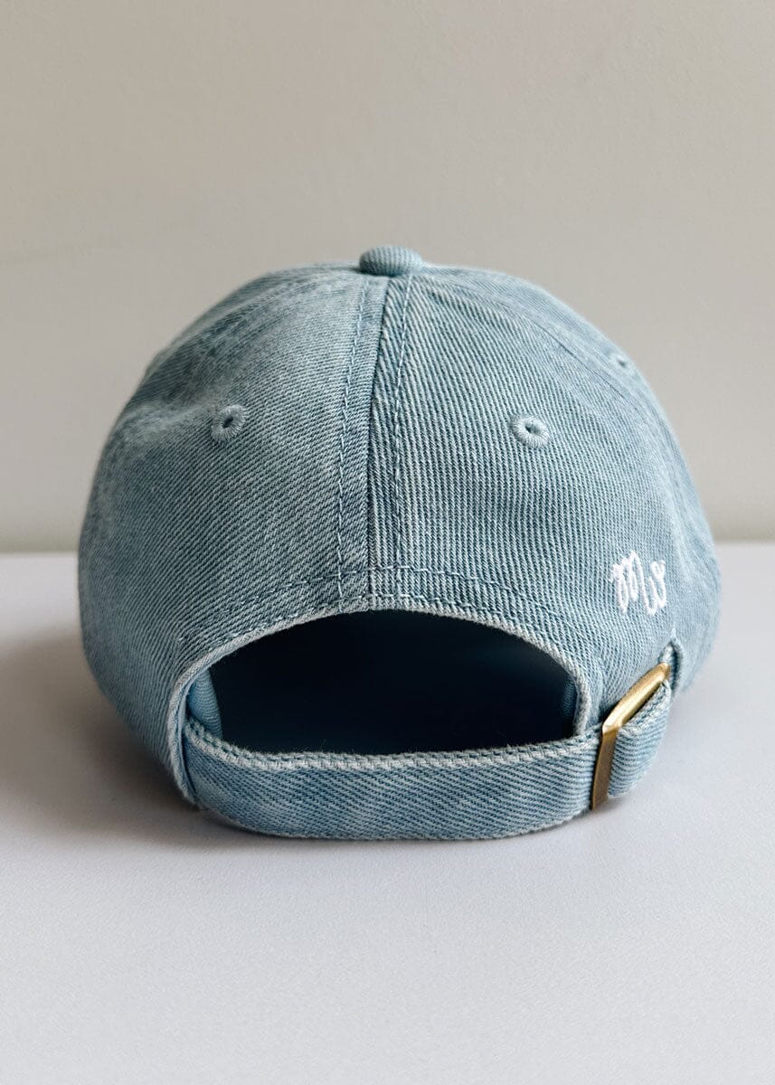 Toddler Chicago. Dad Hat - Denim - Image 2