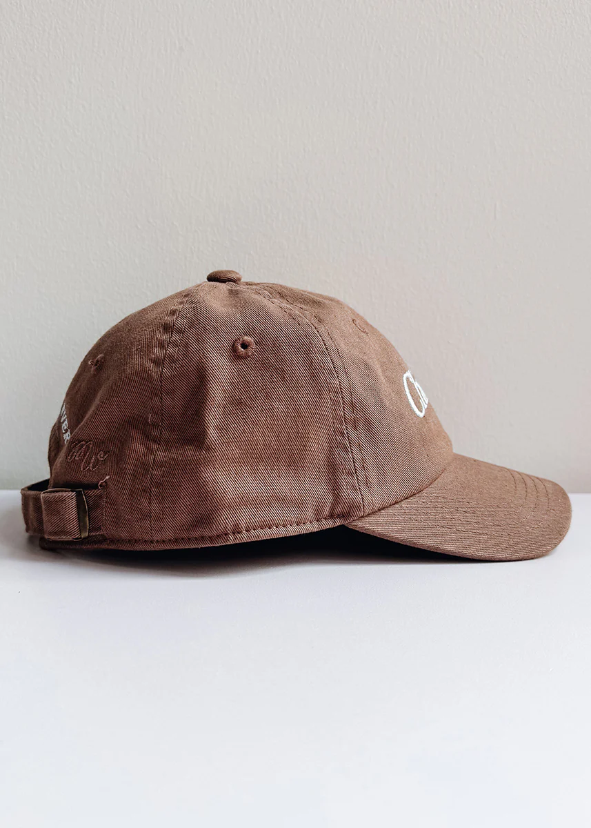 Toddler Chicago. Dad Hat - Espresso & Blue - Image 7