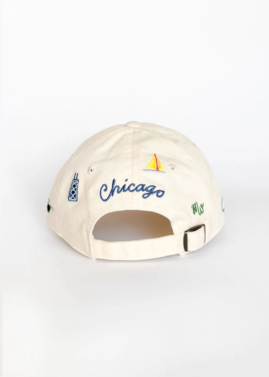 Youth Chicago Icons Hat - Ivory - Image 4