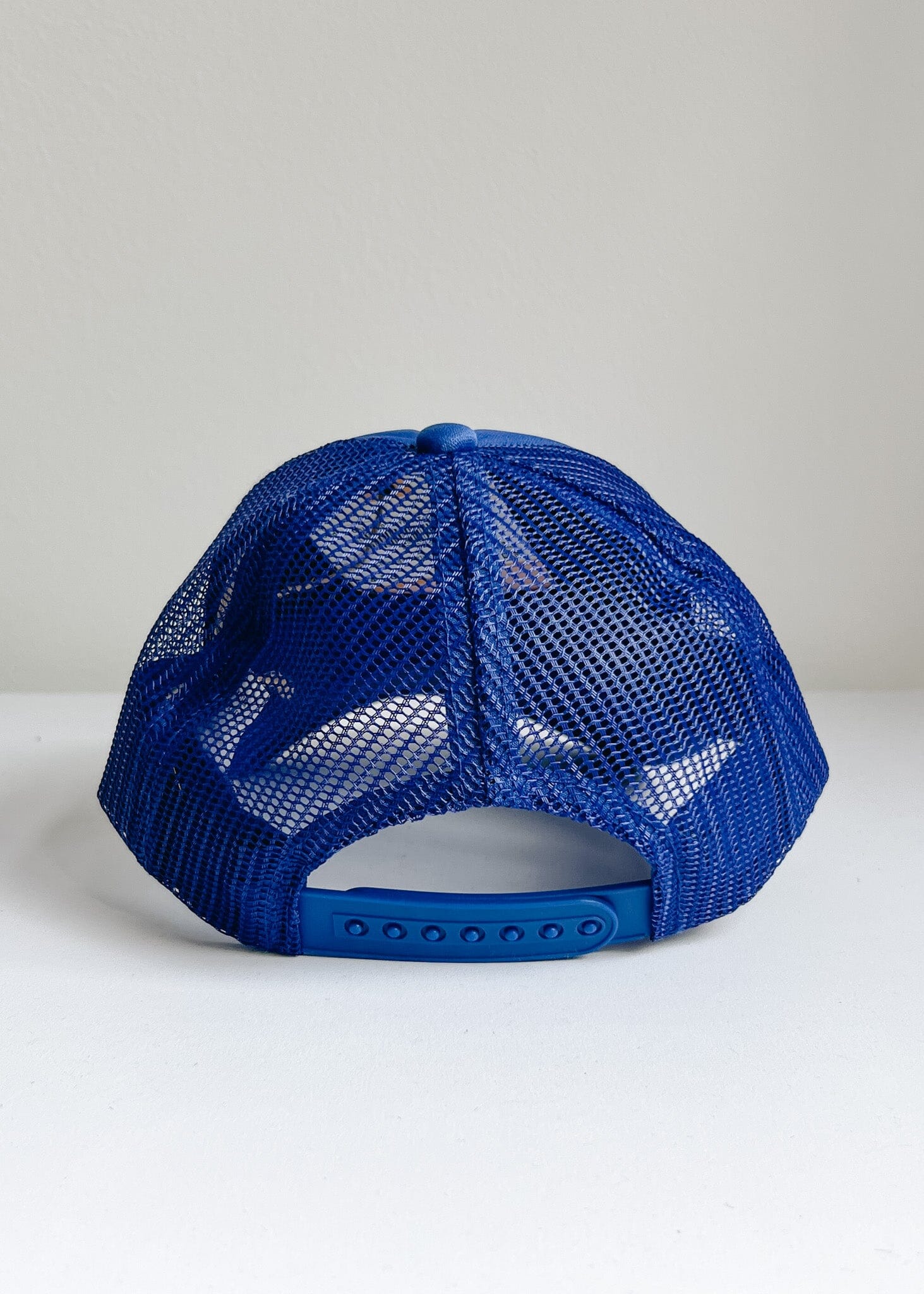 Toddler Chicago Script Trucker Hat - Royal - Image 5