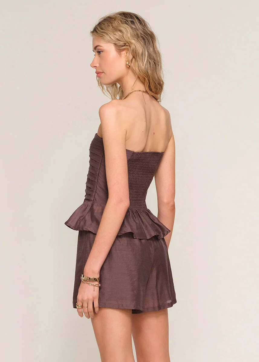 Trish Two Piece Set - Mocha - Image 2