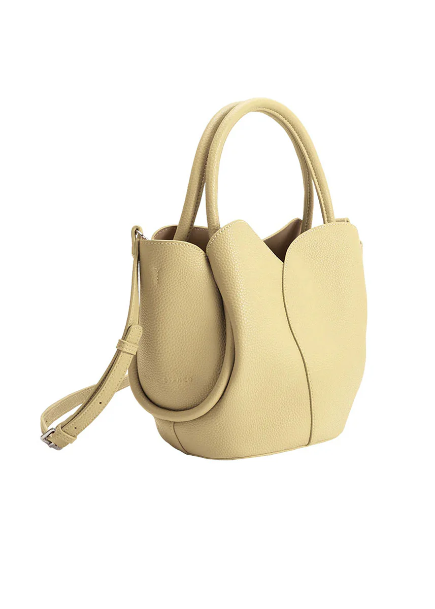 Tulip Handle Bag - Yellow - Image 3