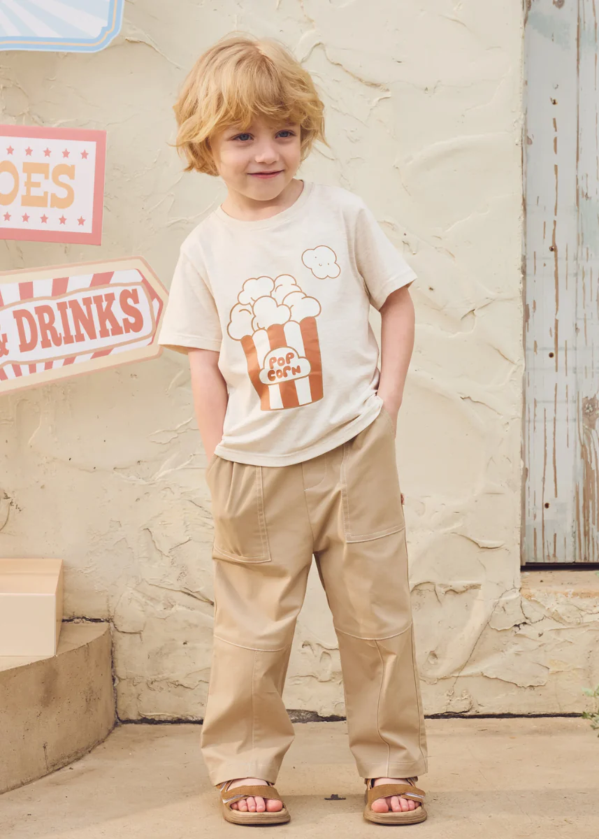Twill Pant - Sandy Neutral - Image 2