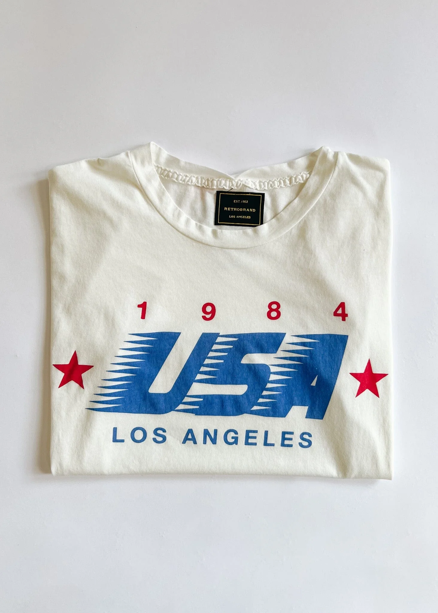 USA Vintage Crop Tee - Image 4