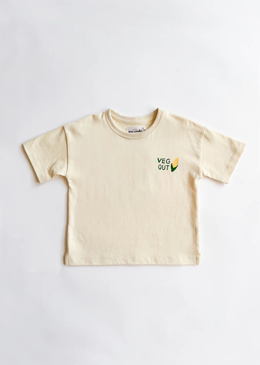 Veg Out Green City Market Oversized Tee - Image 5