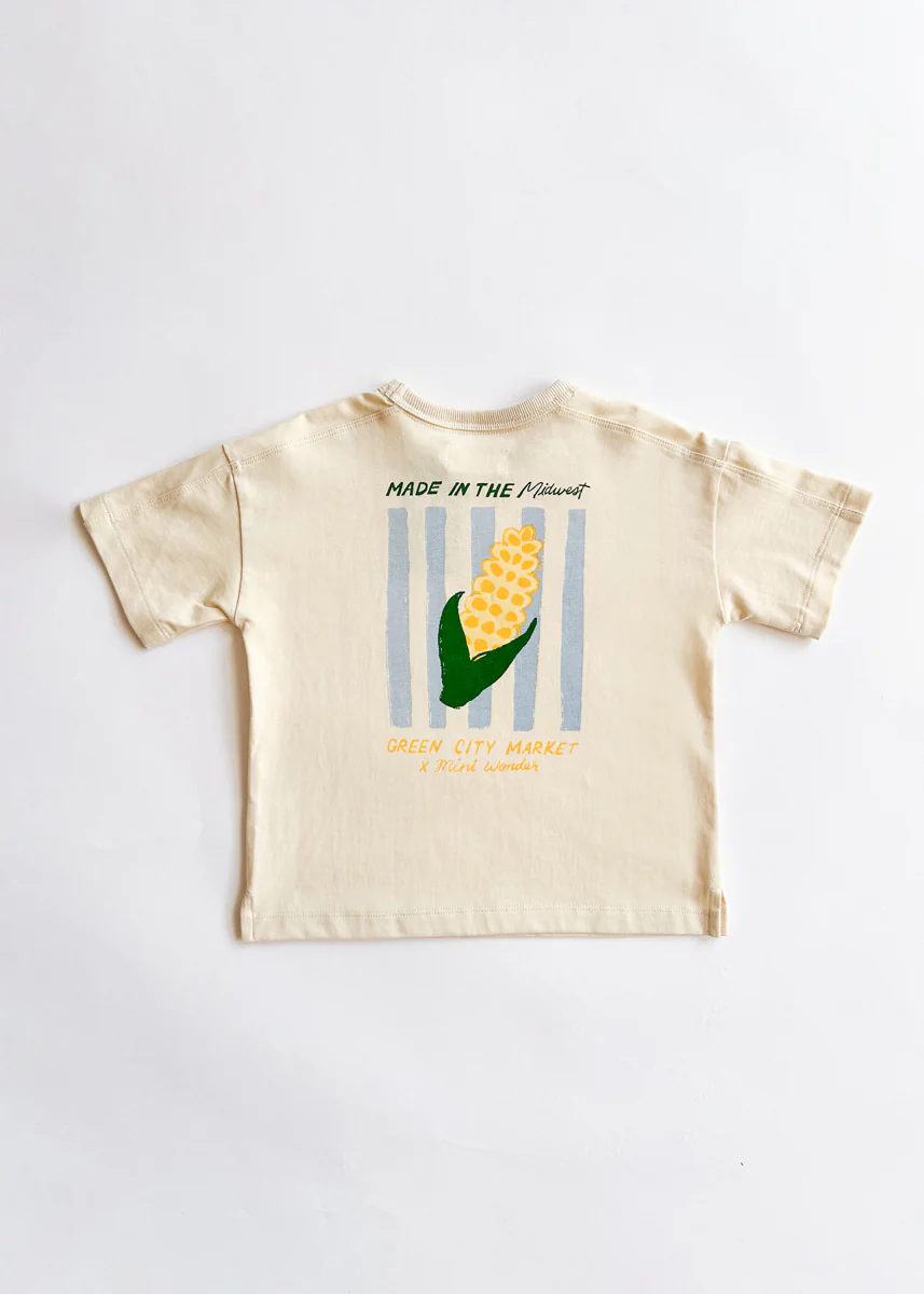 Veg Out Green City Market Oversized Tee - Image 6