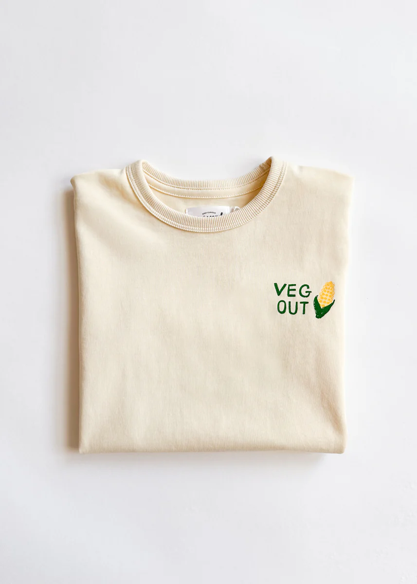 Veg Out Green City Market Oversized Tee - Image 7