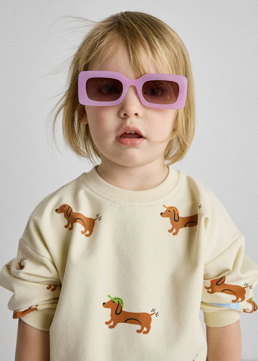 Wiener Dog Terry Oversized Sweatshort Set - Image 6