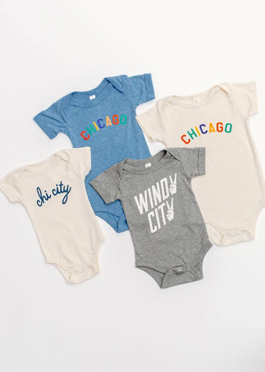 Windy City Grey Onesie - Image 3