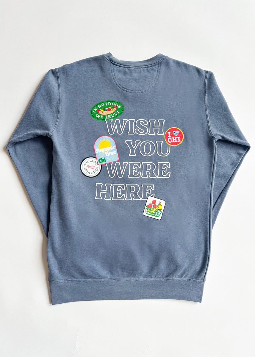 Wish You Were Here Crewneck Sweatshirt - Image 5