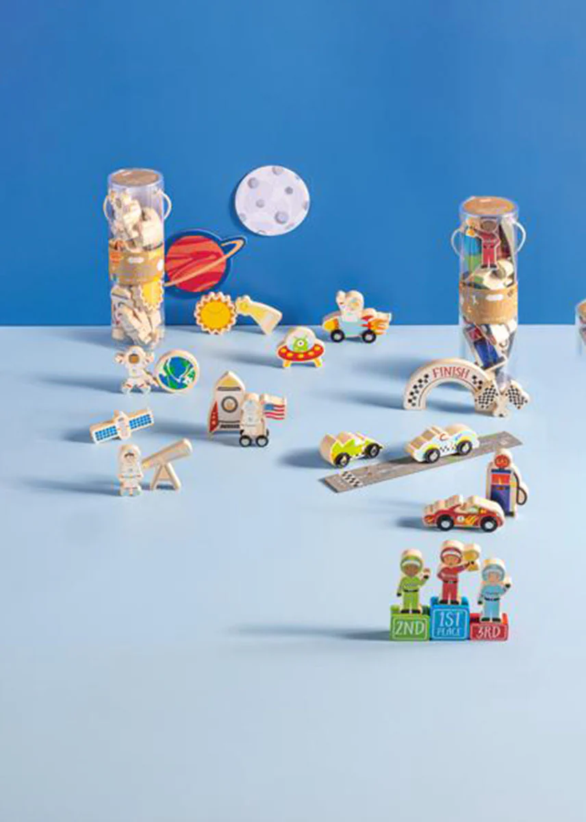 Wood Outer Space Toy Set - Image 2