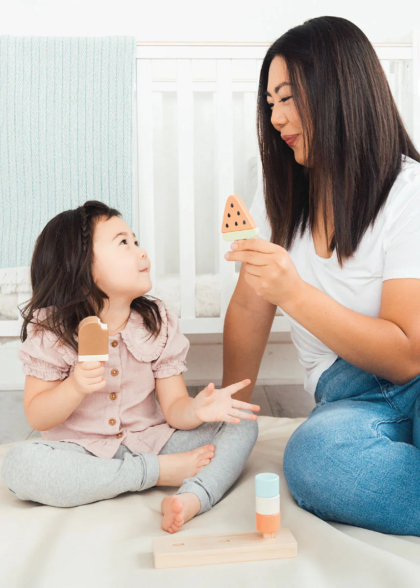 Wooden Ice Cream Stacking Toy - Image 5
