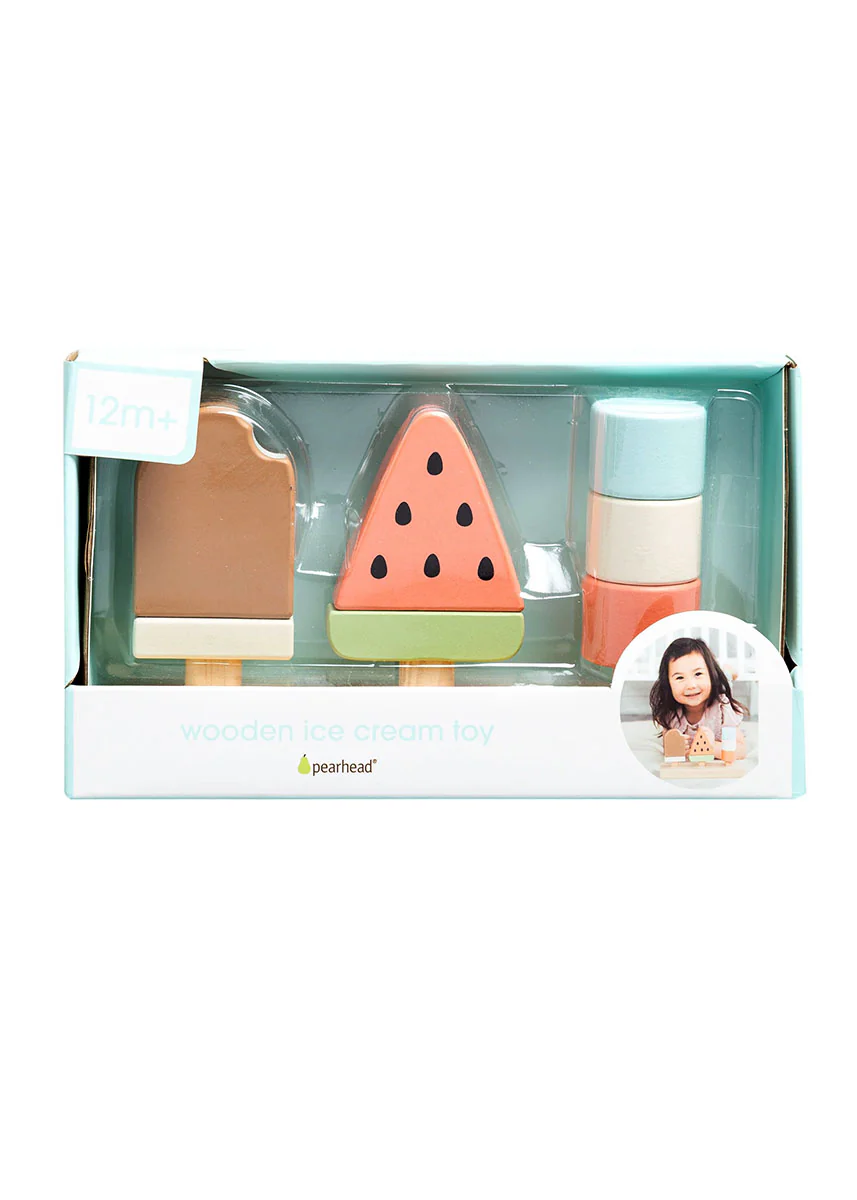 Wooden Ice Cream Stacking Toy - Image 6