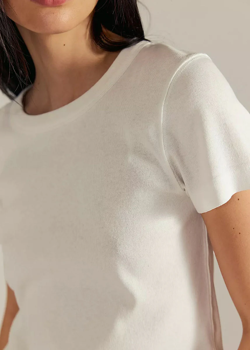 WTF Atlas Crew Tee - Clean Ivory - Image 2