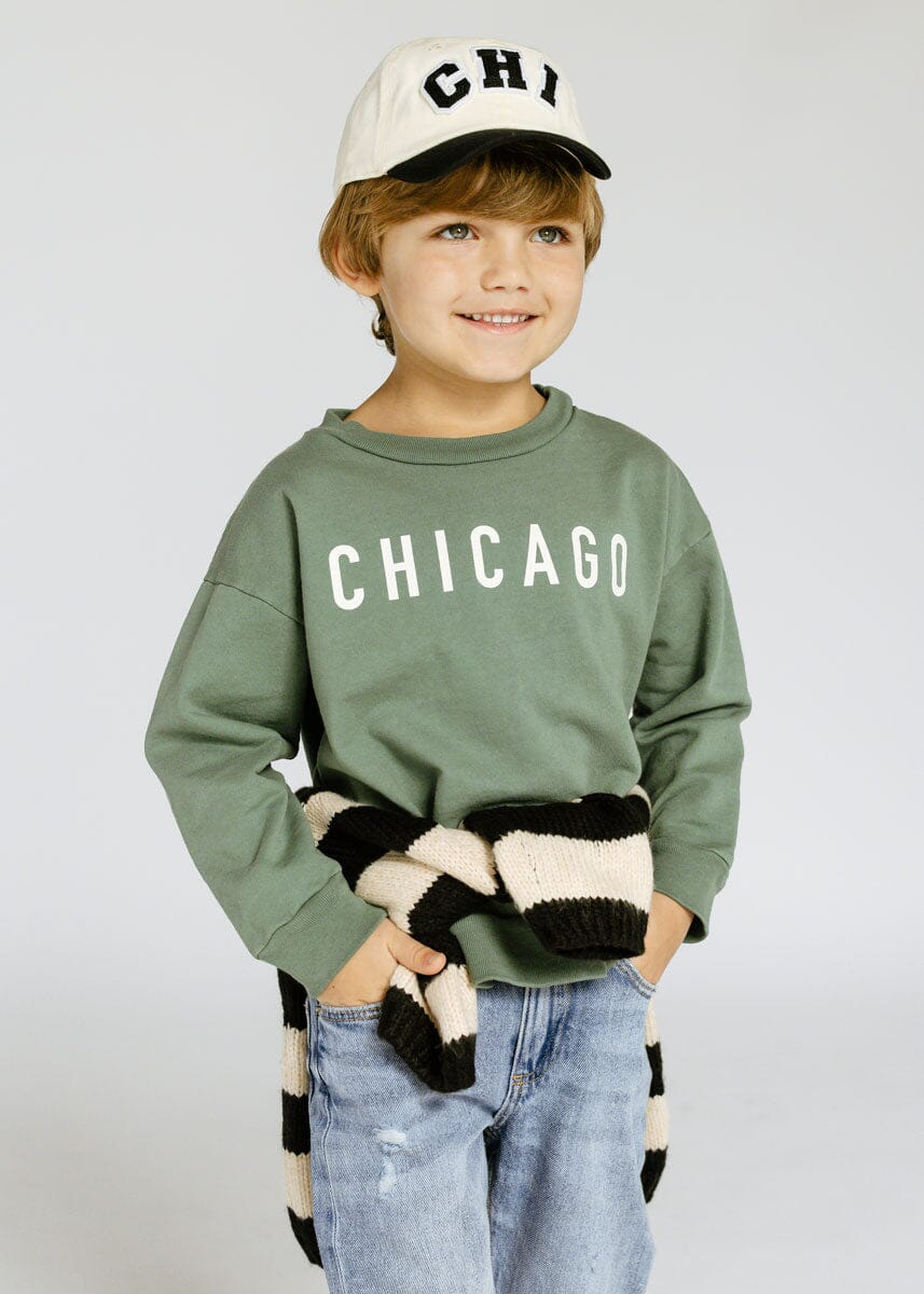 Youth Chi 2-Tone Baseball Cap - Black - Image 3
