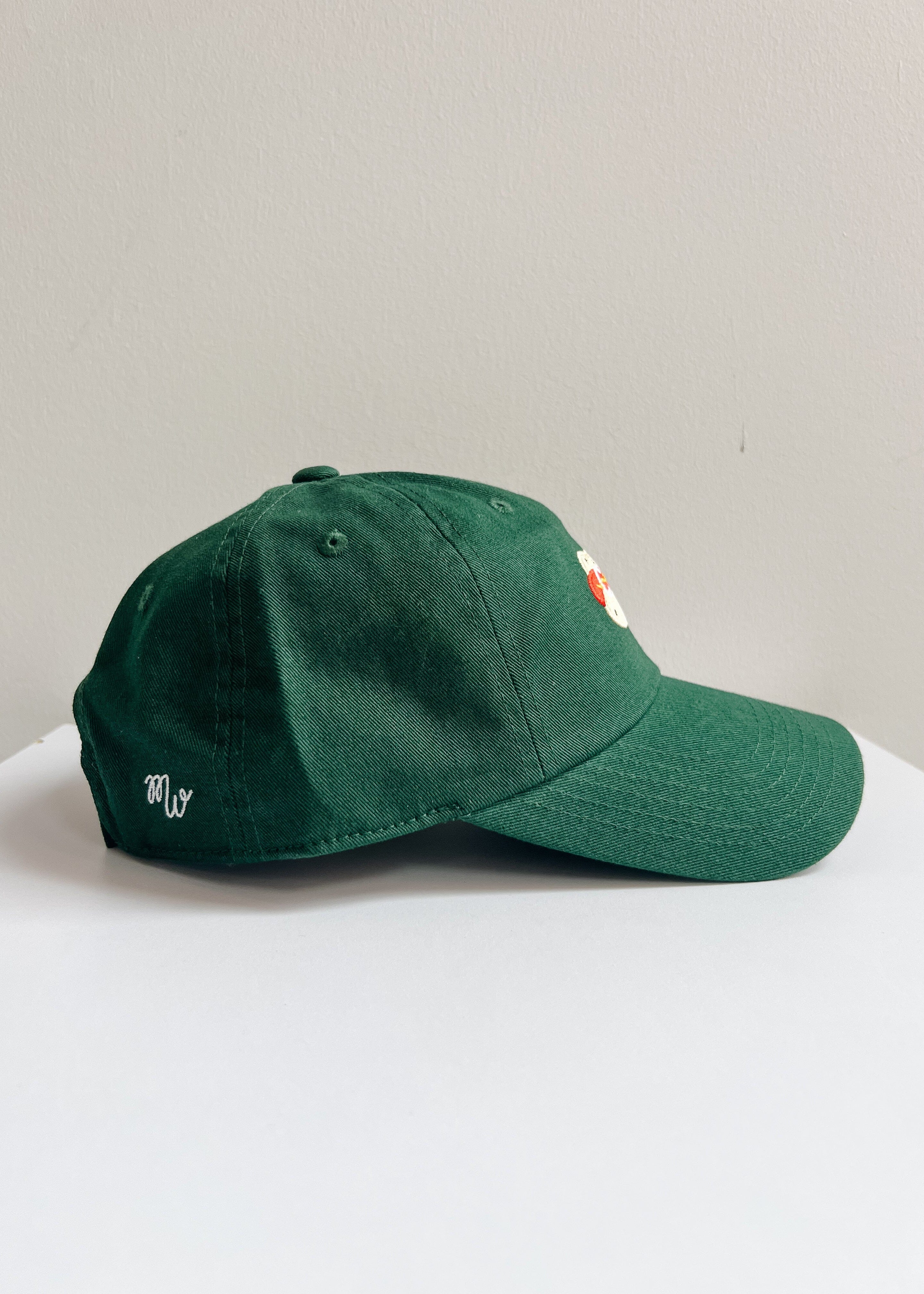 Youth Chi Hot Dog Icon Hat - Dark Green - Image 5