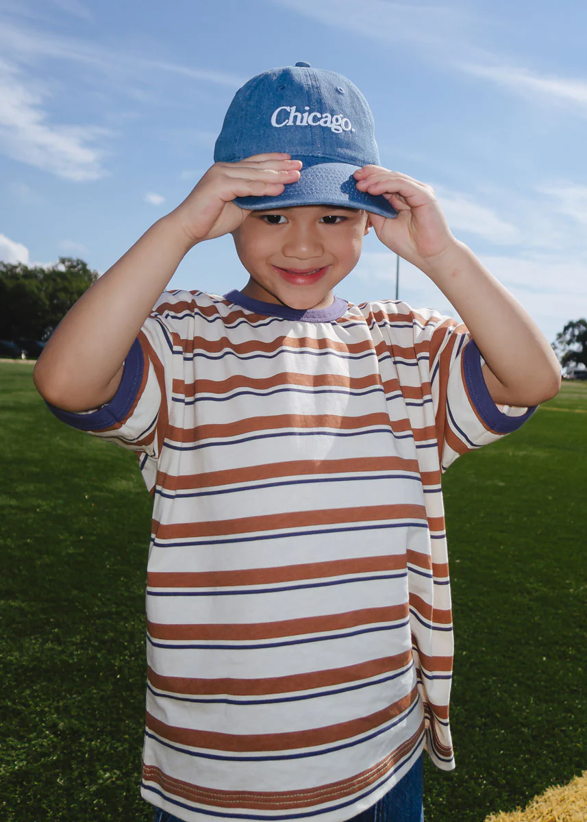 Youth Chicago. Dad Hat - Dark Denim - Image 2