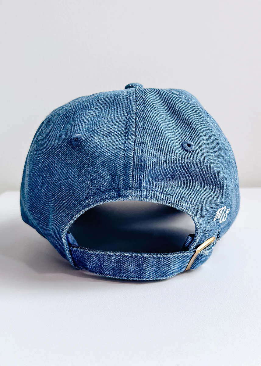 Youth Chicago. Dad Hat - Dark Denim - Image 4