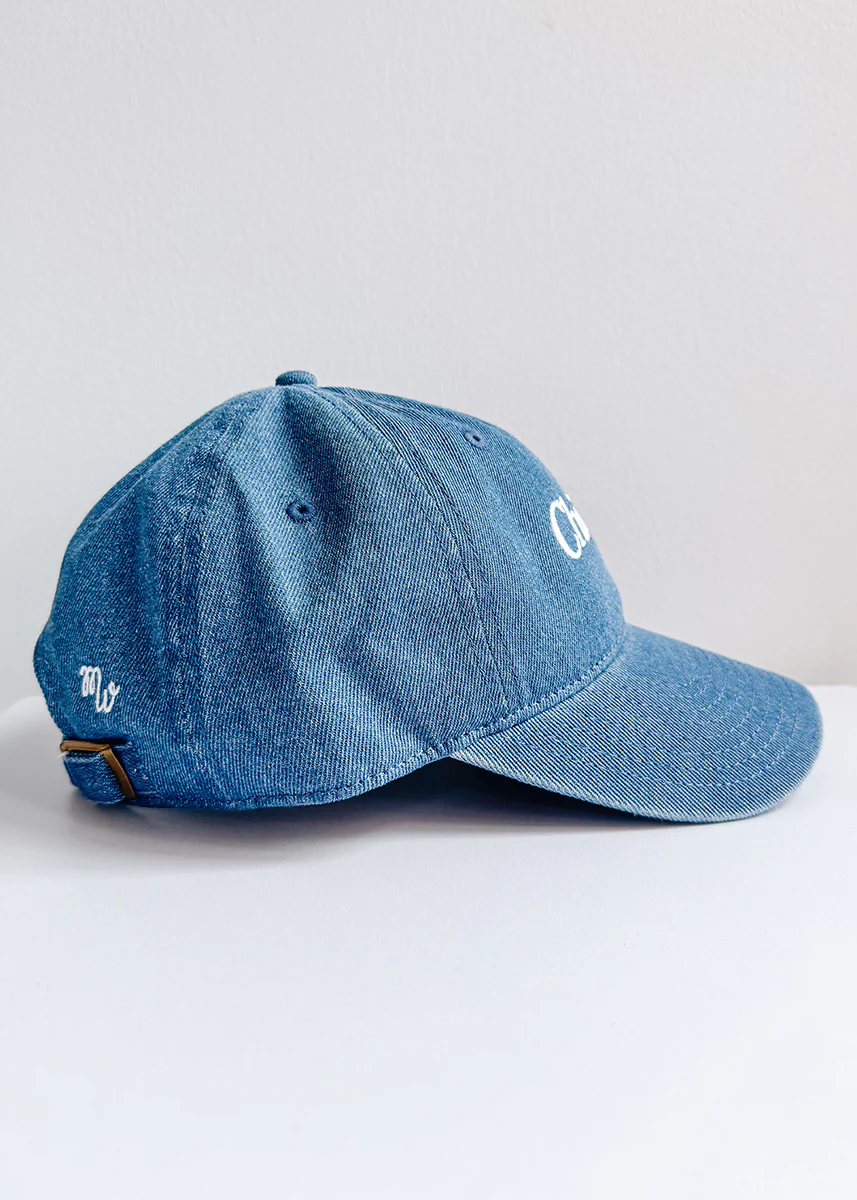 Youth Chicago. Dad Hat - Dark Denim - Image 5