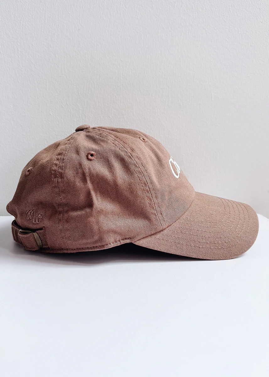 Youth Chicago. Dad Hat - Espresso & Blue - Image 3