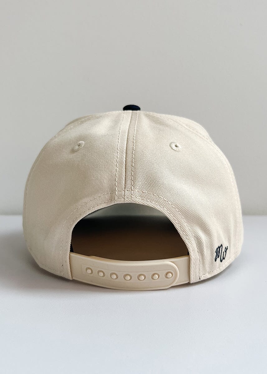 Youth Chicago Puff Baseball Cap - Navy - Image 3