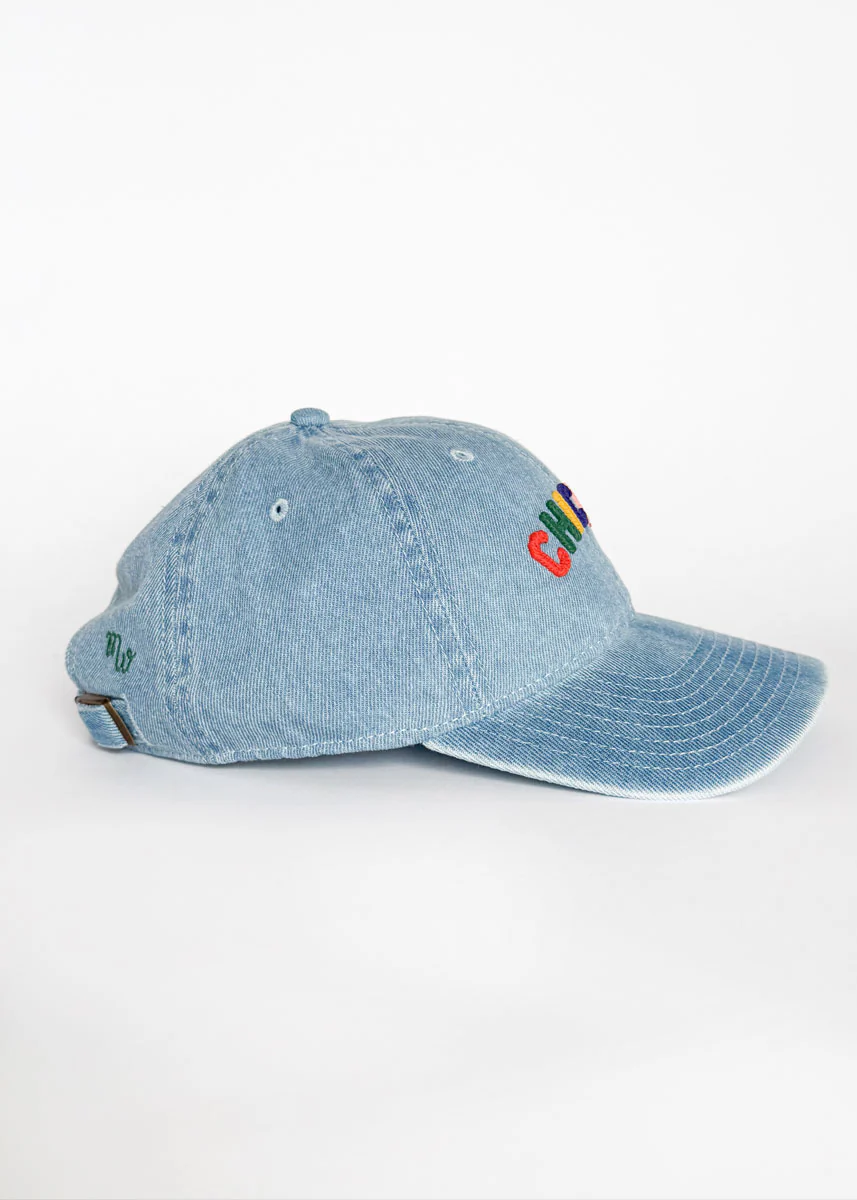 Youth Sweet Home Chicago Baseball Hat - Denim - Image 6